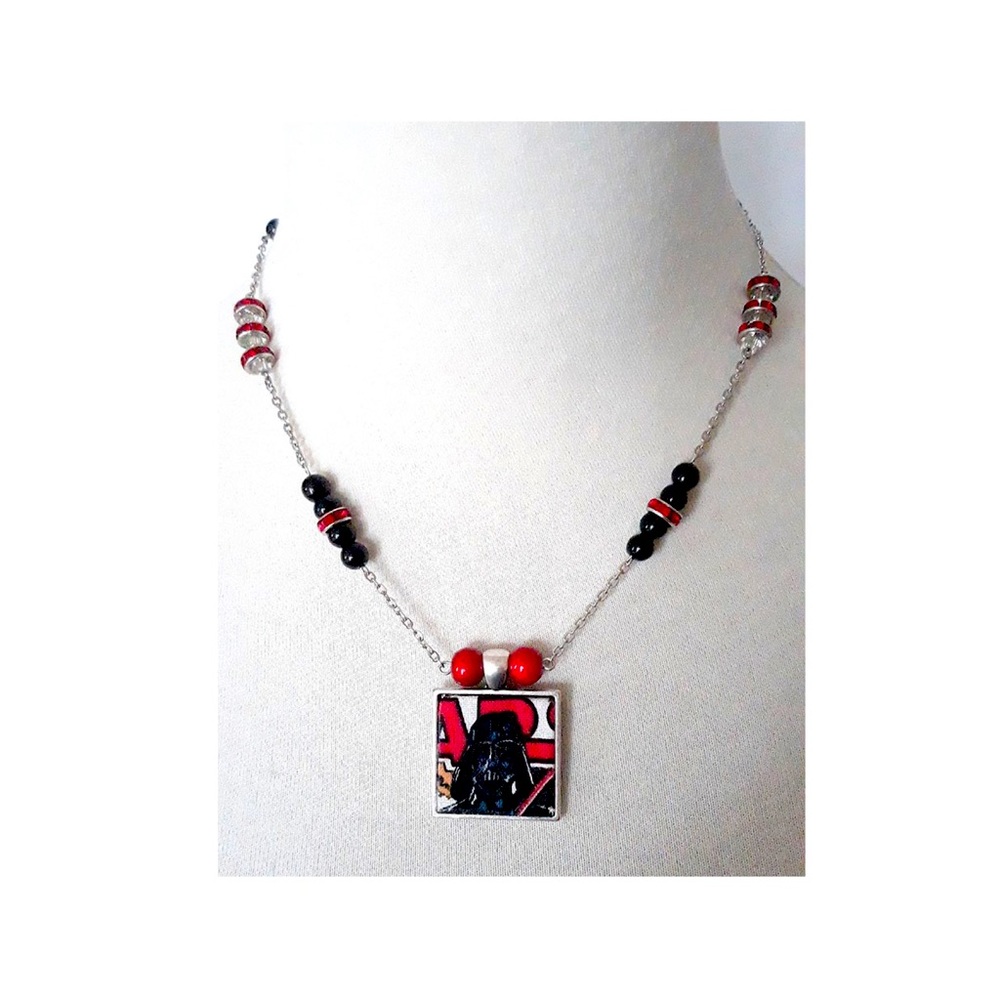 Vintage Darth Vader Star Wars Necklace